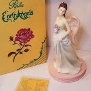 Pipka Earth Angels Whitney Wedding Angel limited edition statue home decor gift